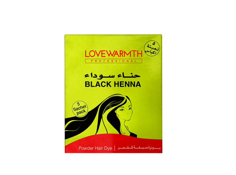 5 Henna Mins μαύρη κρέμα χρώματος τρίχας πετρελαίου μόνιμη